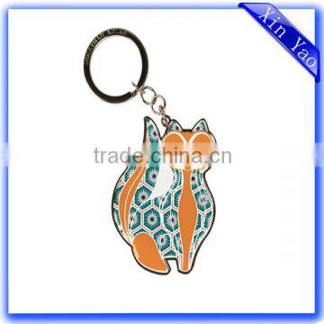 Wholeasale Anime Promotional Zinc Alloy Cheap Soft Enamel Keychain