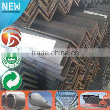 High Quality Galvanized Steel Angle Bar SS400 90*10 Hot Rolled mild steel equal unequal angle Tianjin