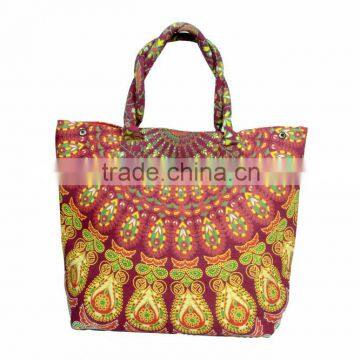 Ethnic Bag Tapestry Mandala Bag Bohemian Shoppers Tote Bags Bag Wholesaler Tapestry Indian