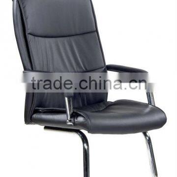 Black PU Middle Back Conference Chair / Office Chair /Visitor Chair AGS-6027