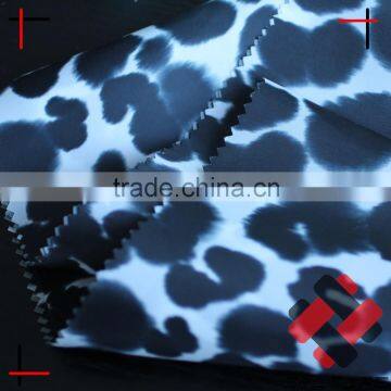 210T Polyester Taffeta Fabric Leopard Paper Printing for Lining photo-3