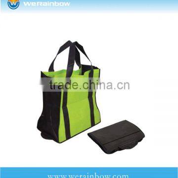 custom promotional recycle foldable non woven bag