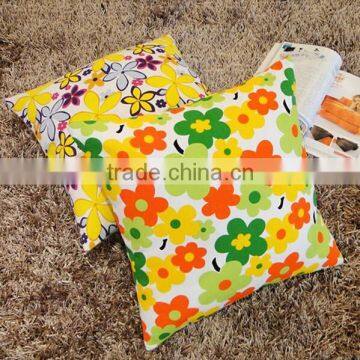 100% cotton decorative throw pillow cushions fashion pillowcase popular seat cushion