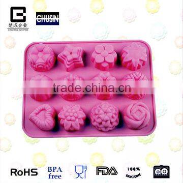 Carton Shape Silicone Cake Mold 100%food Grade Silicone Cookie Mold/chocolate Mold photo-5
