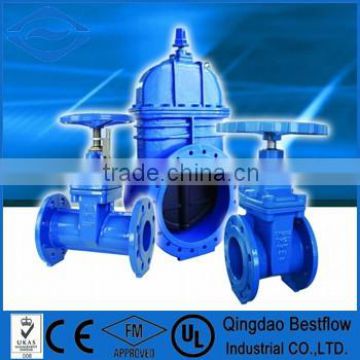 high quality flanged end gate valve