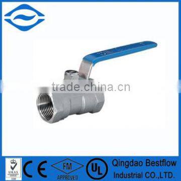 1pc 316 ball valves npt screw ends