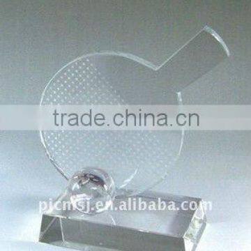 Personalized table tennis Trophy Award For Winner