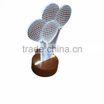 Wholesale Acrylic Products3 D Led Night Light Table Light photo-6