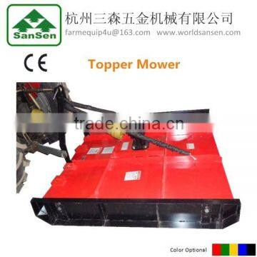 Tractor bush cutter; 3 point topper mower grass cutter