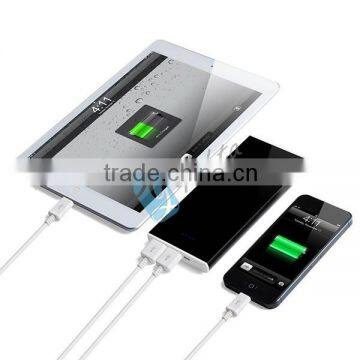 2014 newest high quality polymer battery power bank 8000mAh portable rechargeable power bank