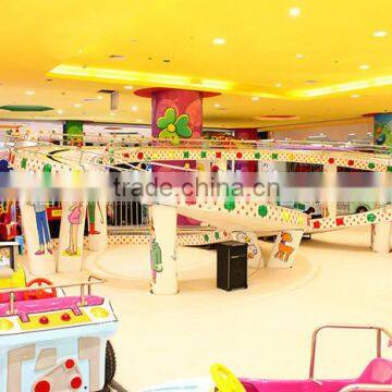 Amusement Rides Roller Coaster Kids Games Toy Cars Electric Train Ride Mini Shuttle