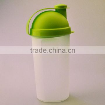 wide mouth plastic water bottle, green protein shake joyshaker bottle shaker bottle logo printing