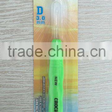 Crochet Lite Crochet Hooks, Size D/3.0mm,Green