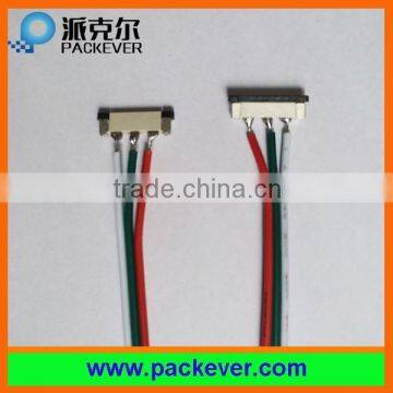 High quality no solder 3 pin led strip FPC connector with wire