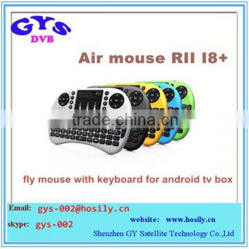 Rii i8+ 2.4G Wireless airmouse for Google Android Devices airmouse with Multi-touch up to 15 Meters with fast shipping