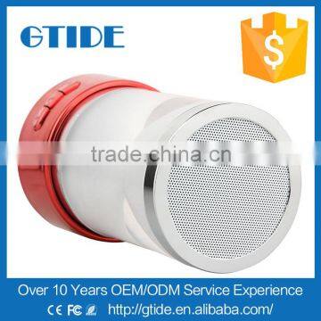 2016 New Design Hourglass Portable Wireless Music Mini Bluetooth Speaker With Magic Led Light and fm Radio/remote photo-5