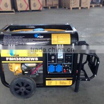 open style gasoline generator sets 2kw-5.5kw, HONDA engine,OEM, workshop&garden&home use