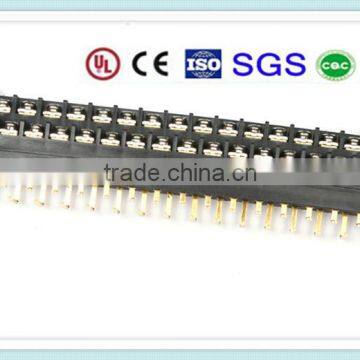 High and Low Double Row Barrier Terminal Block 20 Pin Connector 2KDS 300V 10A 7.62mm Pitch