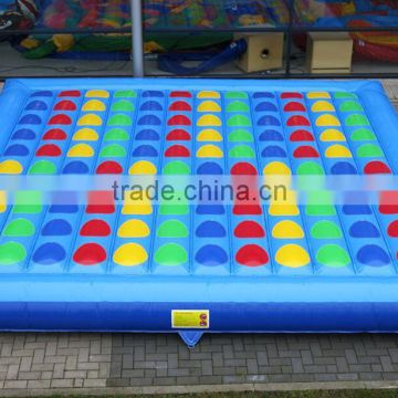 custom made large size Inflatable twister game