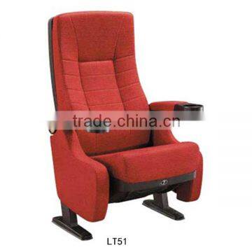 Good Quality Folding Furniture High Back Chair Powerful Auditorium Chair for Sale LT51