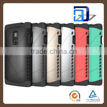 Ultra High Quality Combo Heavy Duty Hybrid Rugged Rubber Gel Armor Case for Oneplus 2 lowest price