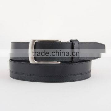 Luxury Men Genuine Leather Pin Alloy Buckle Belt Dress Brand Wide Waistband Bel photo-3
