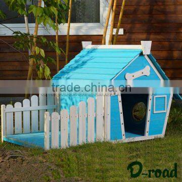 Latest Designs Solid Wood Large Steel Kennel Dog