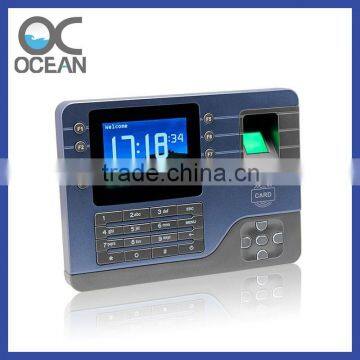 High Level TFT Display TCP IP USB Biometric finger print machine OC058-14