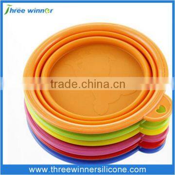 FDA non-stick silicone pet bowl custom silicone pet bowl