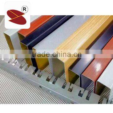 Office Fireproof Open Suspended Aluminum Baffle Tiles photo-6