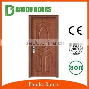 2016 New Designs Mdf Pvc Coated Wood Door Cheap Wooden Interior Doors photo-6