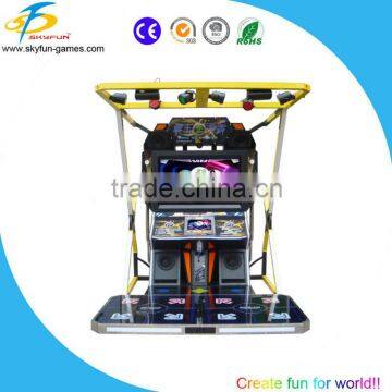 55 inch King of dancer 2 coin operated simulator music arcade viedo dancing game machine in high quality