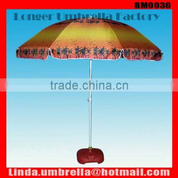 [BM0036] Polyester fabric Beach Umbrella