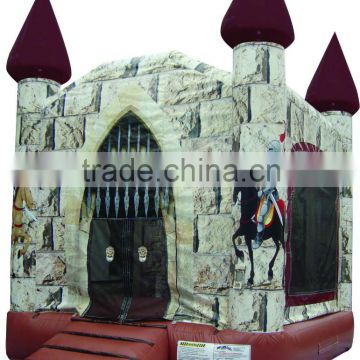 Knight's Inflatable Bouncy House,PVC Tarpaulin Inflatable Jumping Castle Bouncy