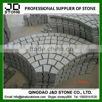 granite cobblestone paver mats/ granite interlock cobblestone