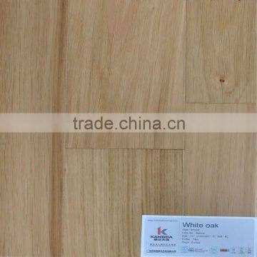 European Natural White Oak Prefinished Solid wood Flooring
