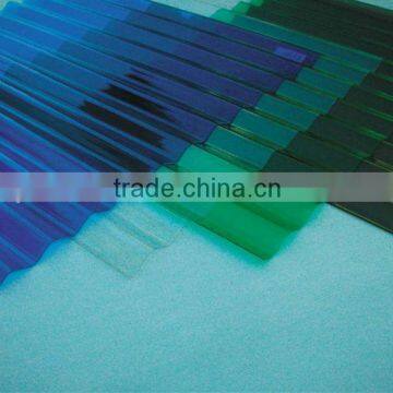 plastic thermal insulation polycarbonate corrugated sheet price