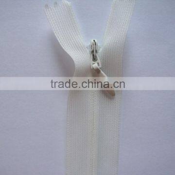 #3 Invisible Zipper With Lace Tape Closed End Auto Lock