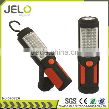 Ningbo JELO Sales promotion Super Bright 36+5LED Work Light 36LED +1W LED Outdoor Lamp With Folding Hook Magnet