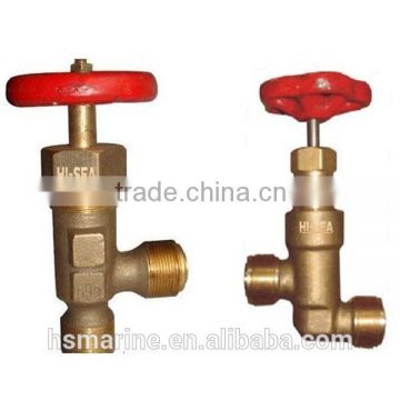 Marine Bronze Male Screw Thread Stop Check Valve