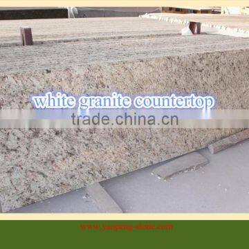 white granite countertop