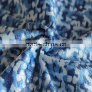 Super soft short plush printing fabrics