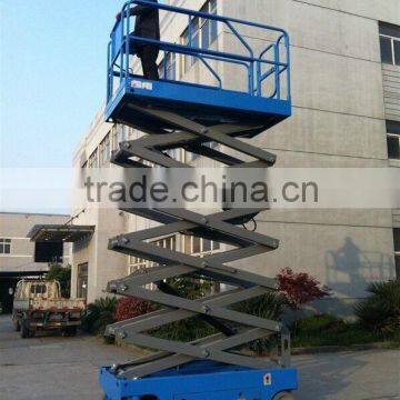 Aerial work use hydraulic self-propelled scissor lift table