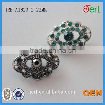 Garment Coat Metal Fashion Rhinestone Buttons photo-2