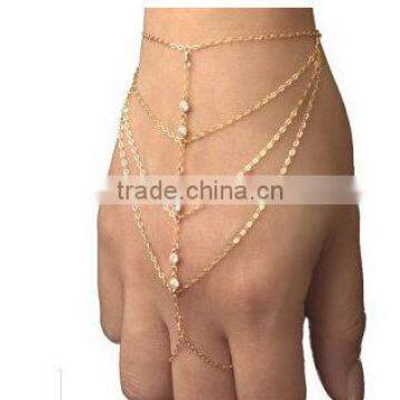 Bracelet With Ring One Finger Fashion Bracelet