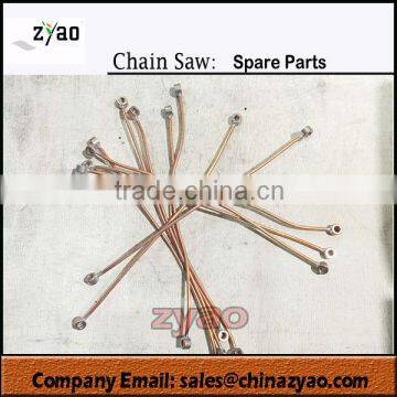 steel rod for 78cc gasoline chain saw;fuel cap for brush cutter , garden machine spare parts