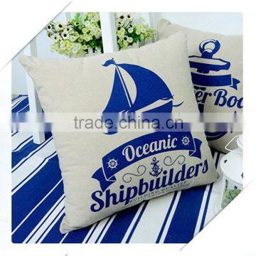 Nautical Throw Pillow Cushion Case Cover