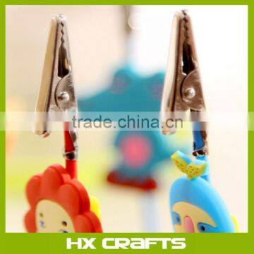 Hot Sell Custom Promotion Memo Clip,Memo Holder in Cartoon Design