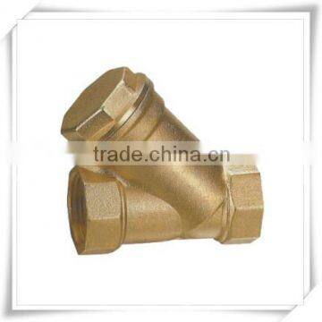 Brass Y-type strainer , NPT thread