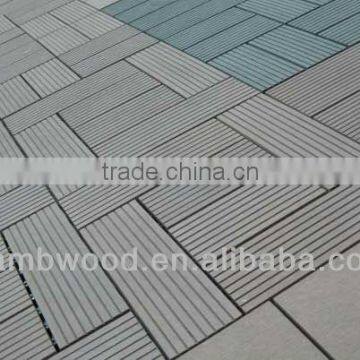 Waterproof WPC Decking Lows Outdoor Deck Tiles photo-5